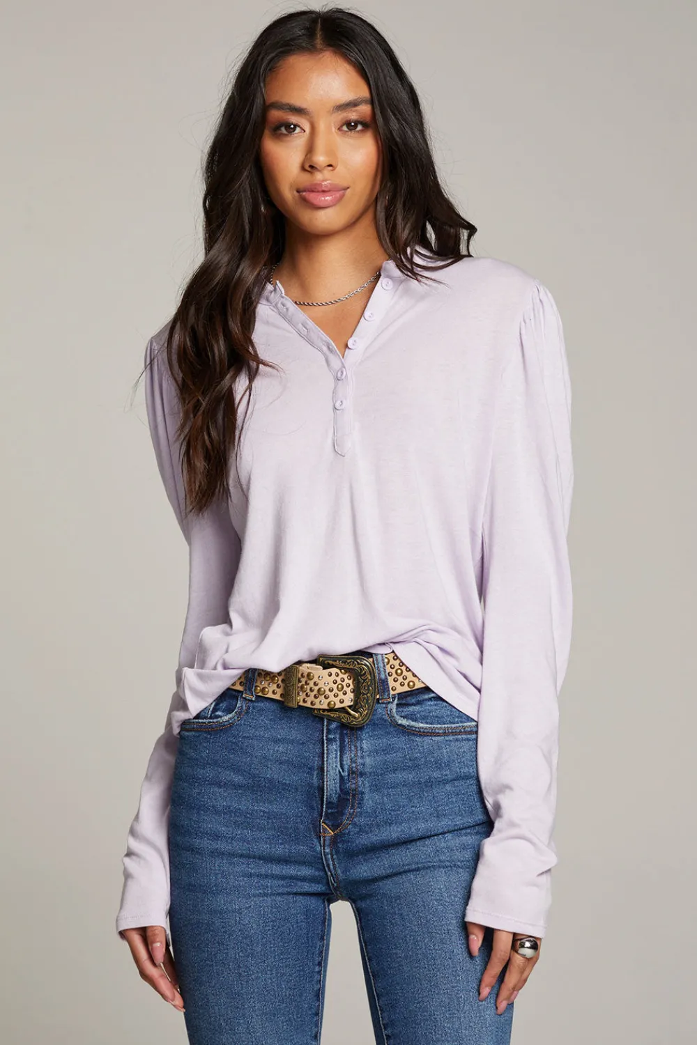 Fashion Lotus Petal Long Sleeve Women Loungewear|Tops