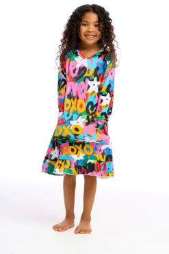 Sale Love Graffiti Kids Girls