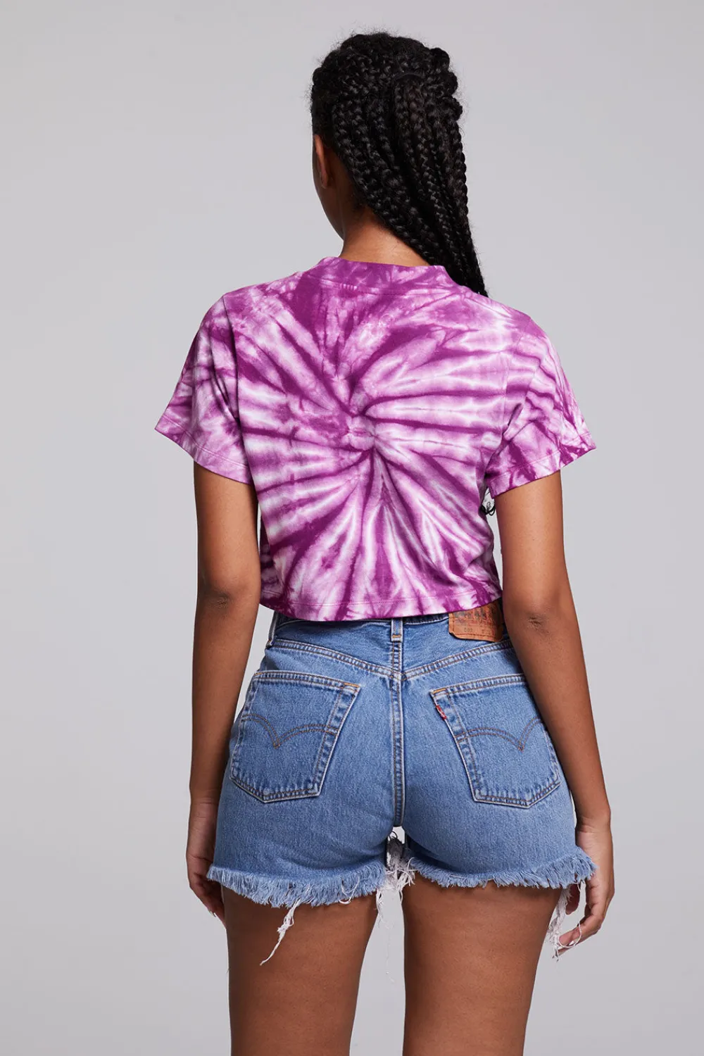 Fashion Love Sun Crop Crew Neck Tee Women Loungewear|Graphics
