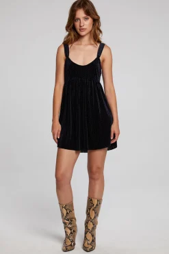 New Lover Check Burnout Slip Dress Women Loungewear|Dresses