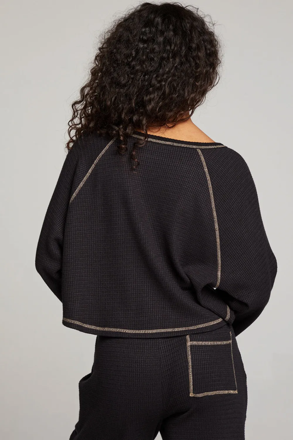 Fashion Lucy Licorice Long Sleeve Women Loungewear|Tops