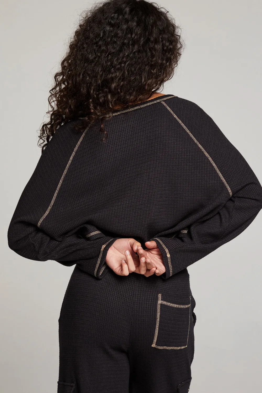Fashion Lucy Licorice Long Sleeve Women Loungewear|Tops