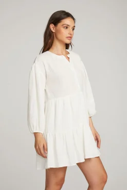 Best Magnolia White Mini Dress Women Loungewear|Dresses