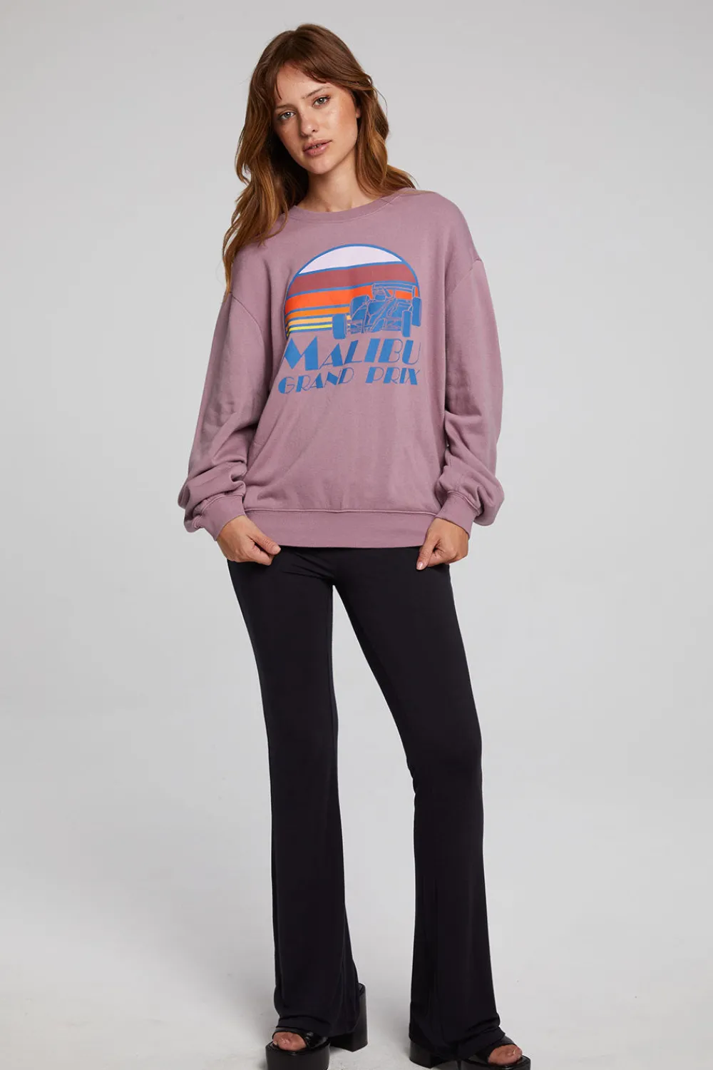 Fashion Malibu Grand Prix Long Sleeve Women Loungewear|Graphics