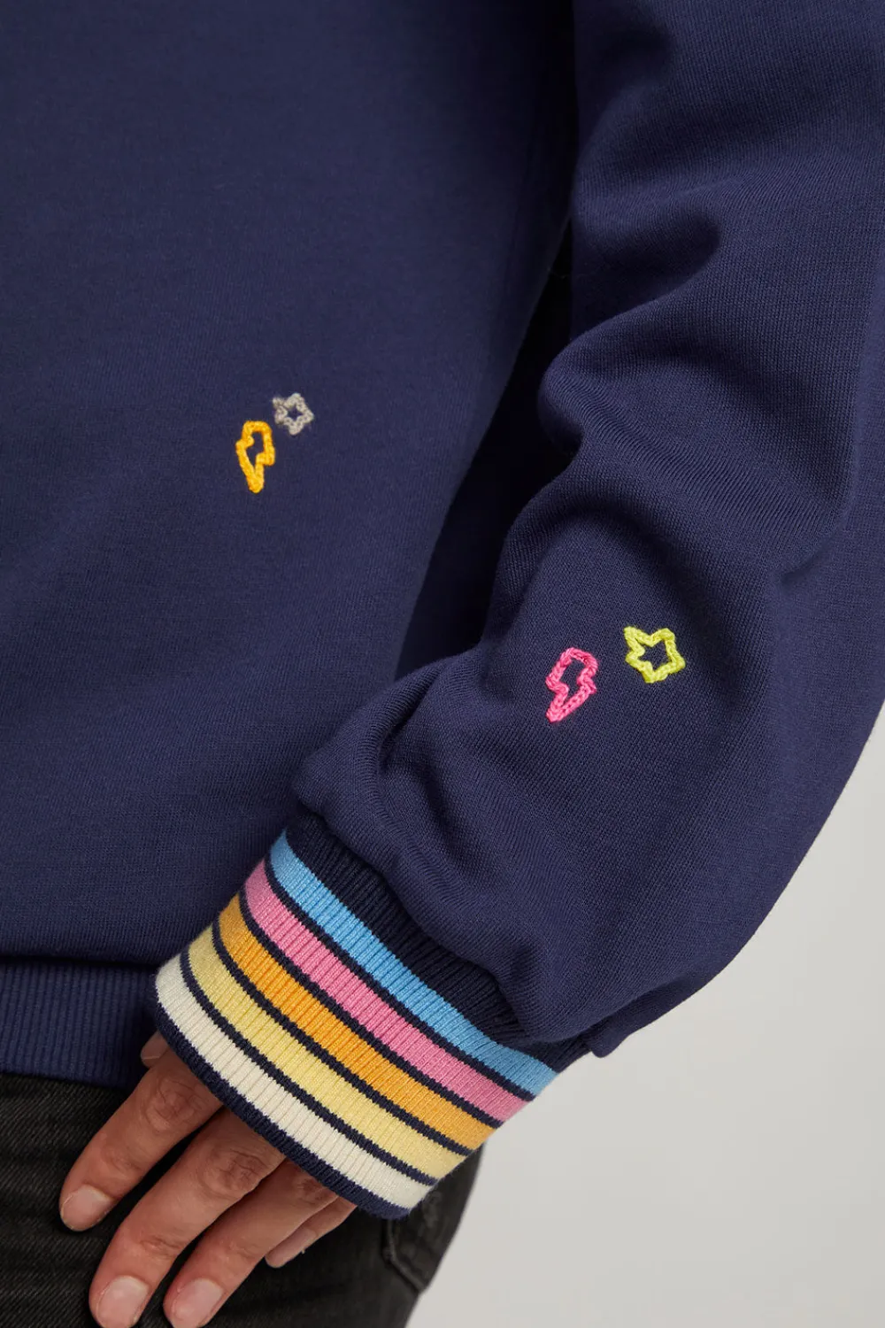 Sale Mama Embroidery Pullover Women Loungewear|Graphics