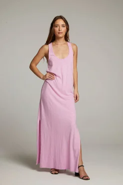 Cheap Manatee Pastel Lavender Maxi Dress Women Loungewear|Dresses