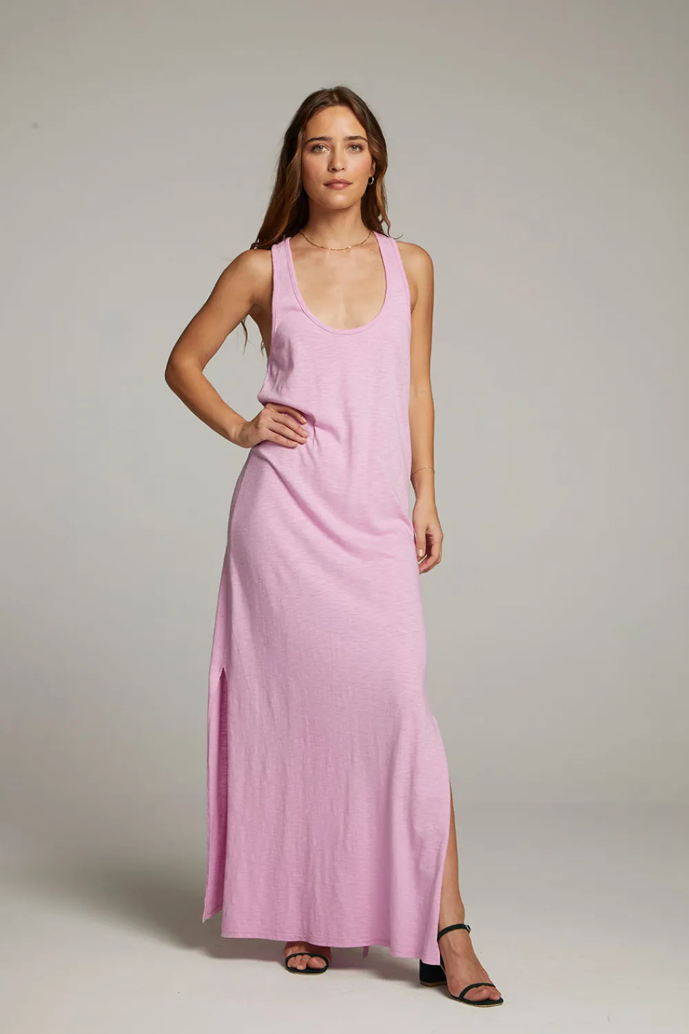 Cheap Manatee Pastel Lavender Maxi Dress Women Loungewear|Dresses