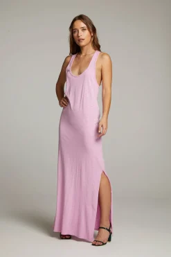 Cheap Manatee Pastel Lavender Maxi Dress Women Loungewear|Dresses