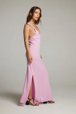Cheap Manatee Pastel Lavender Maxi Dress Women Loungewear|Dresses