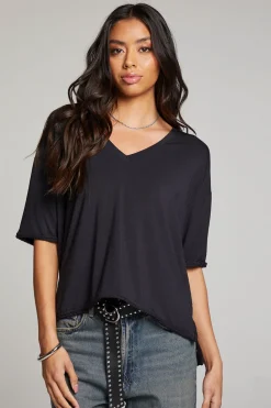 Best Sale Mason Licorice V Neck Women Loungewear|Tops