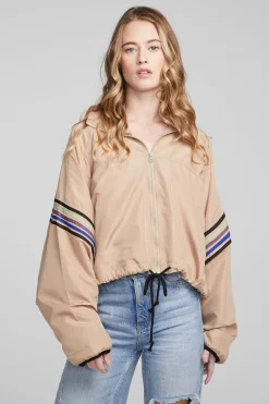 Hot McCartney Cappuccino Zip Up Women Outerwear|Loungewear