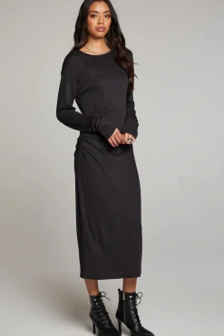 Discount Memory Licorice Midi Dress Women Loungewear|Dresses