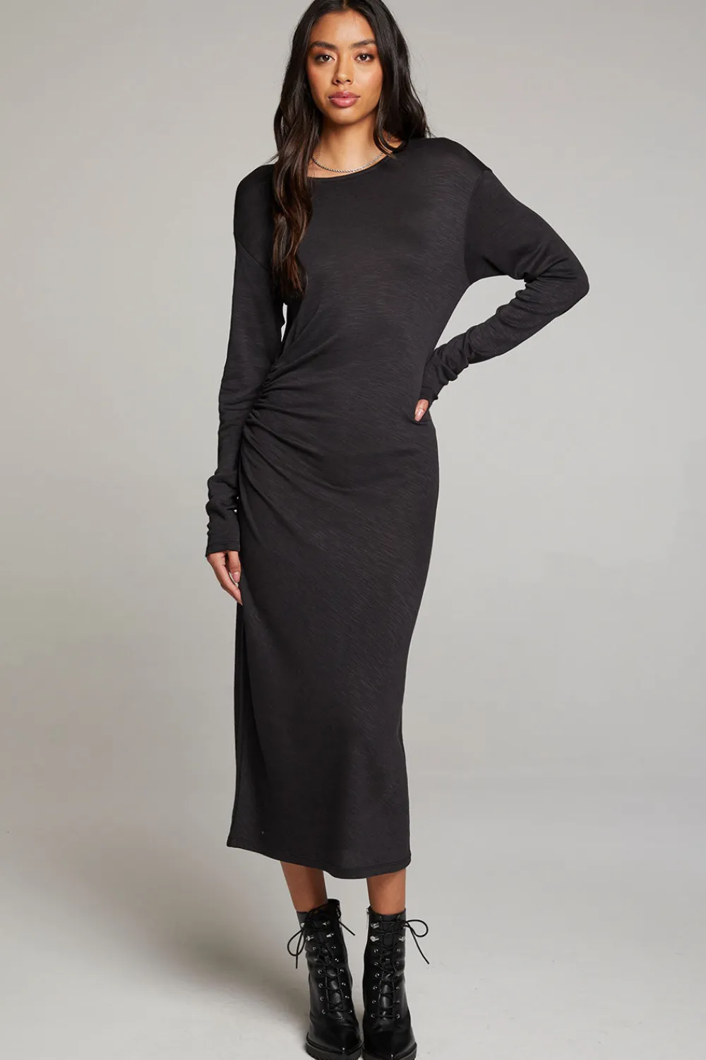 Discount Memory Licorice Midi Dress Women Loungewear|Dresses