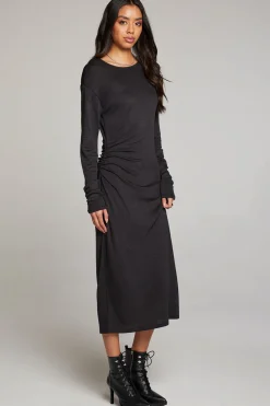 Discount Memory Licorice Midi Dress Women Loungewear|Dresses