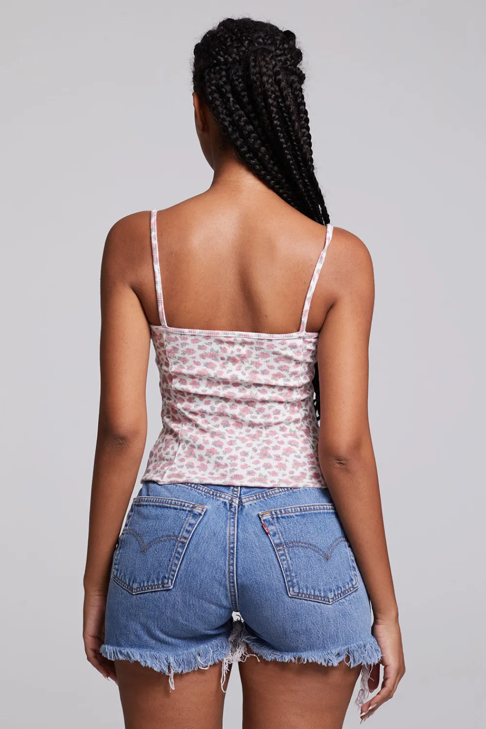 Store Mercato Ditsy Rose Floral Tank Top Women Loungewear|Tops
