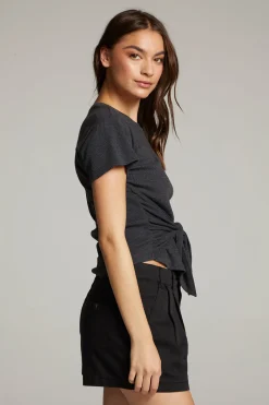 Discount Mia Black Top Women Loungewear|Tops