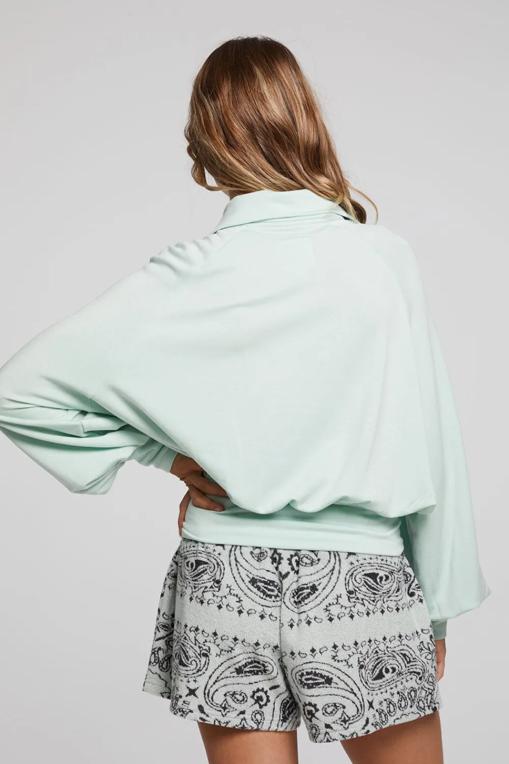 Online Midnight Matcha Half Zip Women Loungewear|Tops