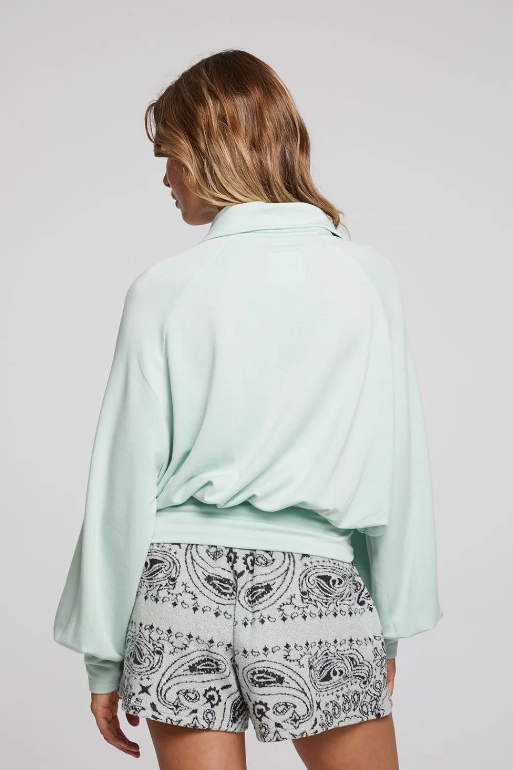 Online Midnight Matcha Half Zip Women Loungewear|Tops