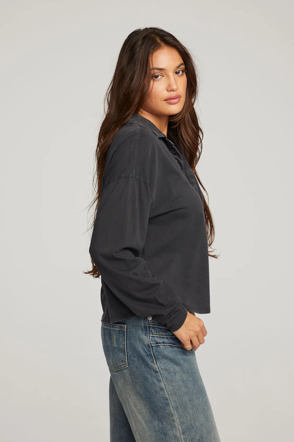 Best Miles Licorice Long Sleeve Women Loungewear|Tops
