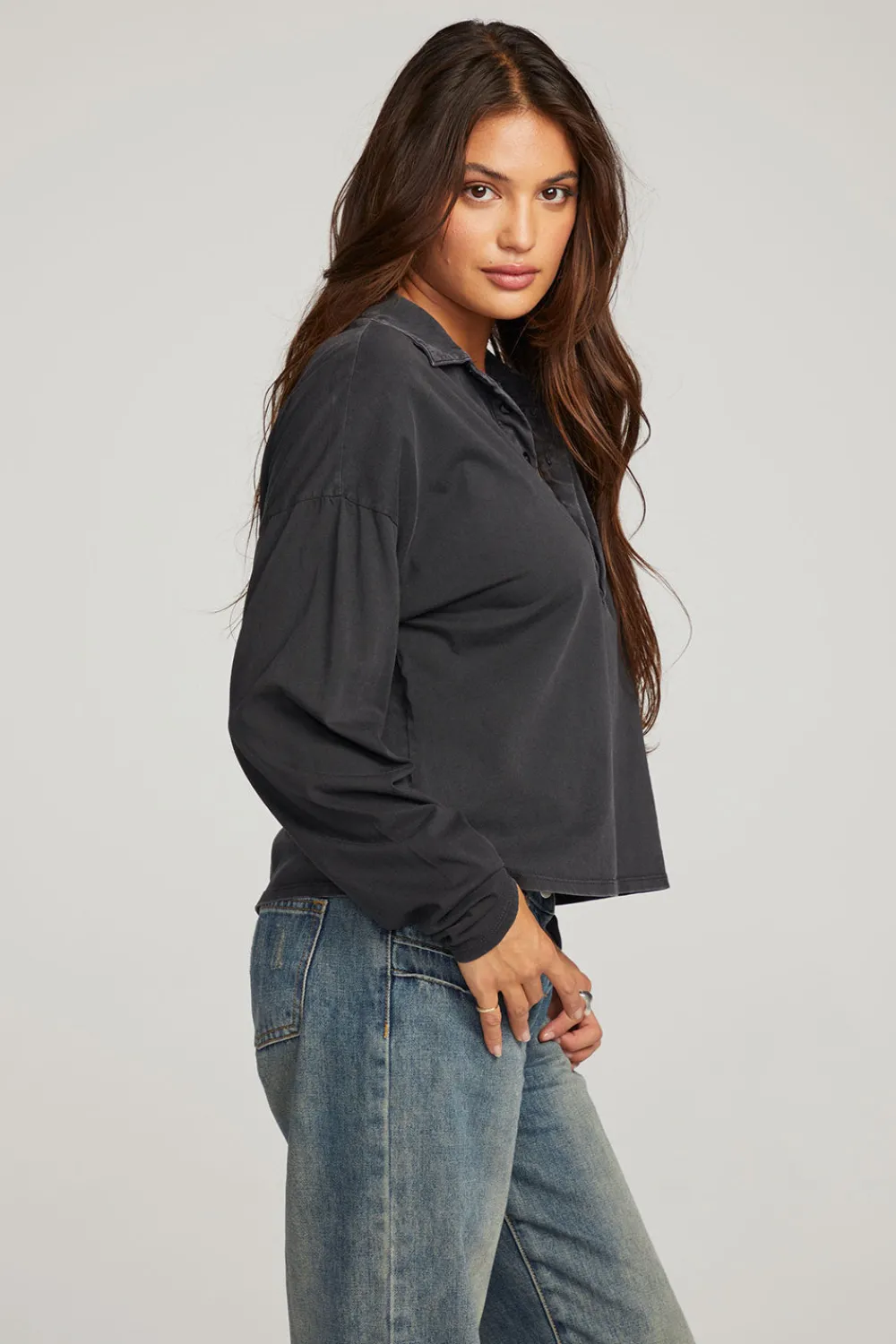 Best Miles Licorice Long Sleeve Women Loungewear|Tops