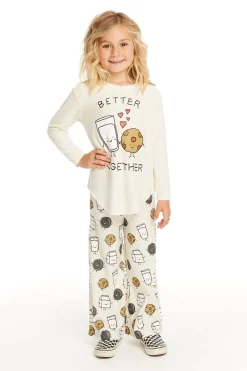 Outlet Milk And Cookies Pants Kids Girls