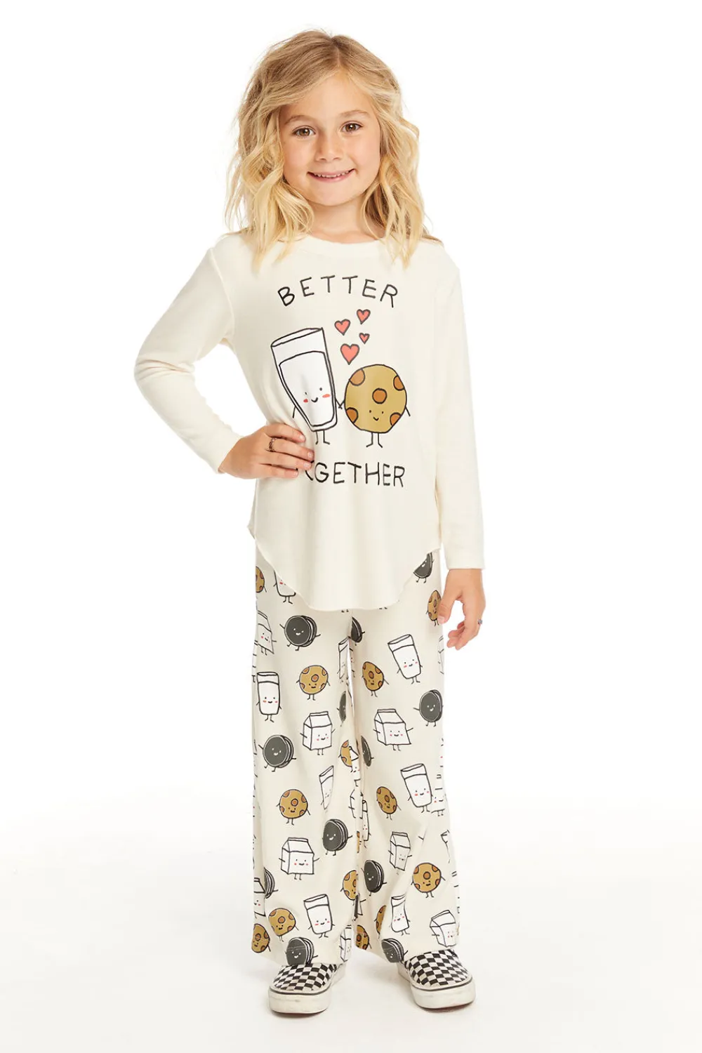 Outlet Milk And Cookies Pants Kids Girls