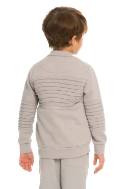Store Mock Neck Moto Zip Jacket Kids/BOY Boys