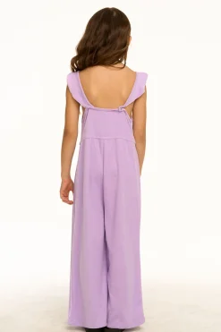 Store Monterey Digital Lavender Jumpsuit Kids Girls