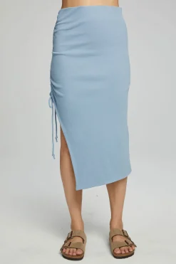 Flash Sale Mullen Midi Skirt - Faded Denim Women Loungewear|Bottoms