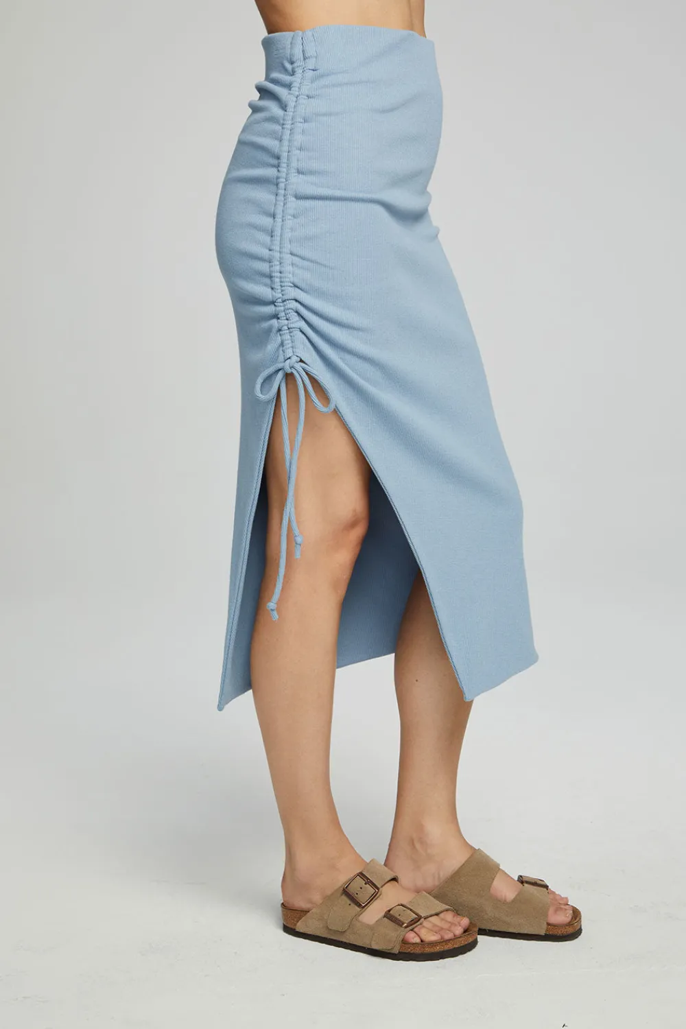 Flash Sale Mullen Midi Skirt - Faded Denim Women Loungewear|Bottoms