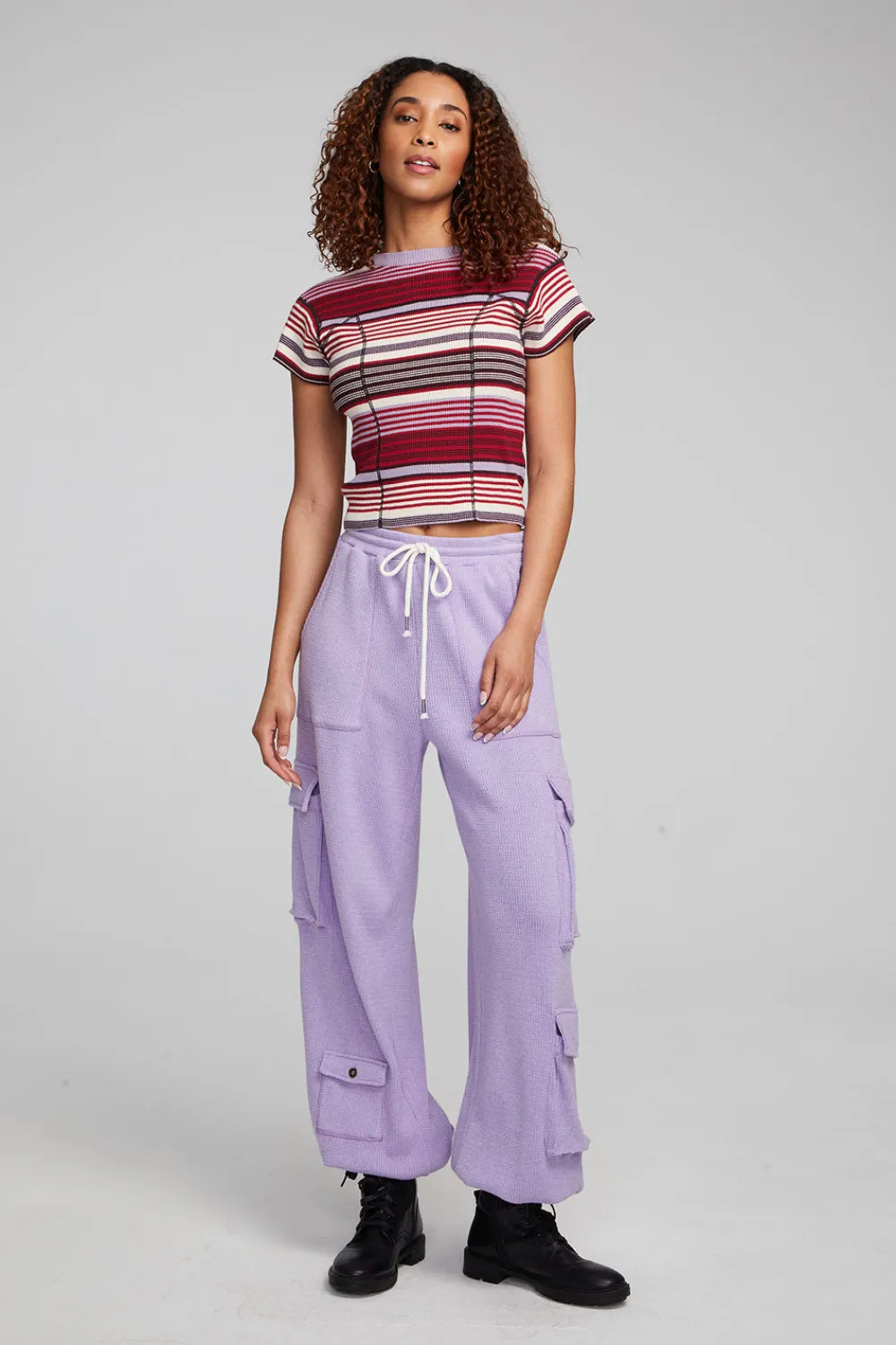 Cheap Nahal Roxy Stripe Tee Women Loungewear|Tops