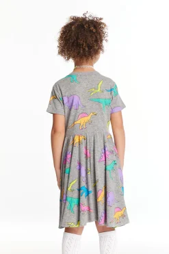 Clearance Neon Dinos Kids Girls