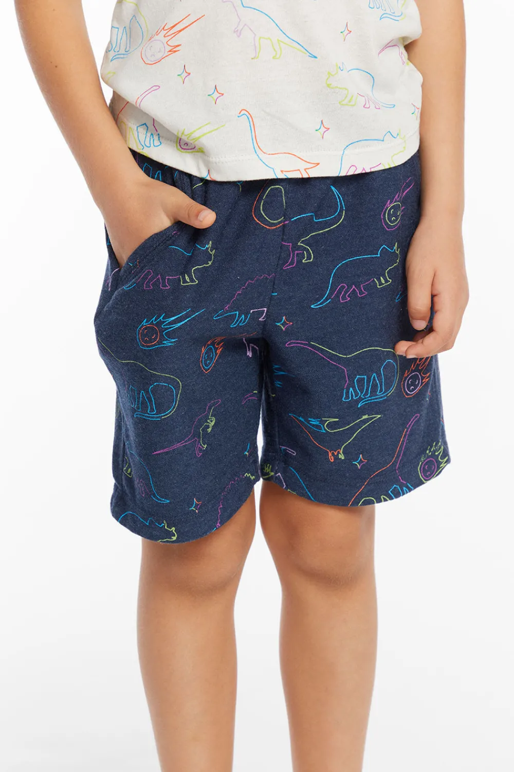 Outlet Neon Dinos Boys Shorts Kids/BOY Boys