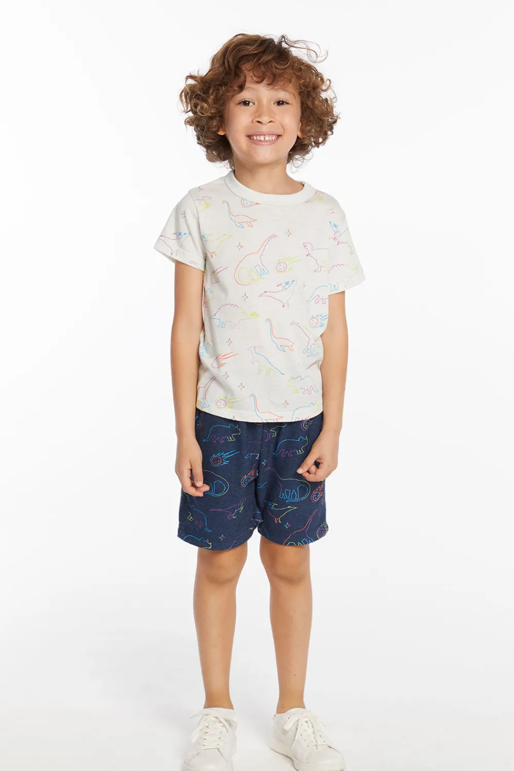 Outlet Neon Dinos Boys Shorts Kids/BOY Boys