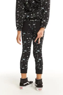 Cheap Neon Space Pants Kids Girls