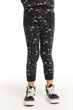 Cheap Neon Space Pants Kids Girls