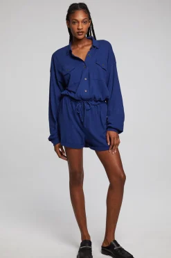 Discount Nocelle French Blue Jumpsuit Women Loungewear|Bottoms