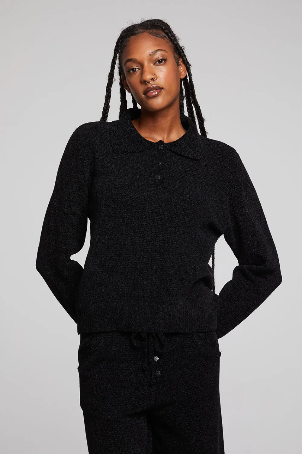 Shop Noe Licorice Pullover Women Outerwear|Loungewear