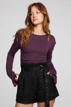 Hot Nyla Plum Perfect Blouse Women Loungewear|Tops