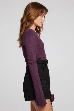Hot Nyla Plum Perfect Blouse Women Loungewear|Tops