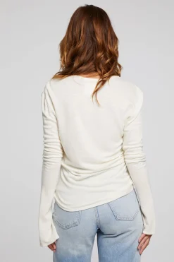 New Nyla Starry White Blouse Women Loungewear|Tops