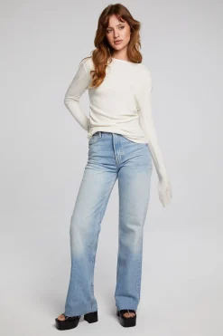New Nyla Starry White Blouse Women Loungewear|Tops