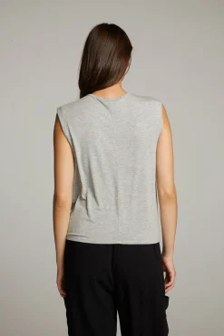 Best Ocean Heather Grey Tank Women Loungewear|Tops