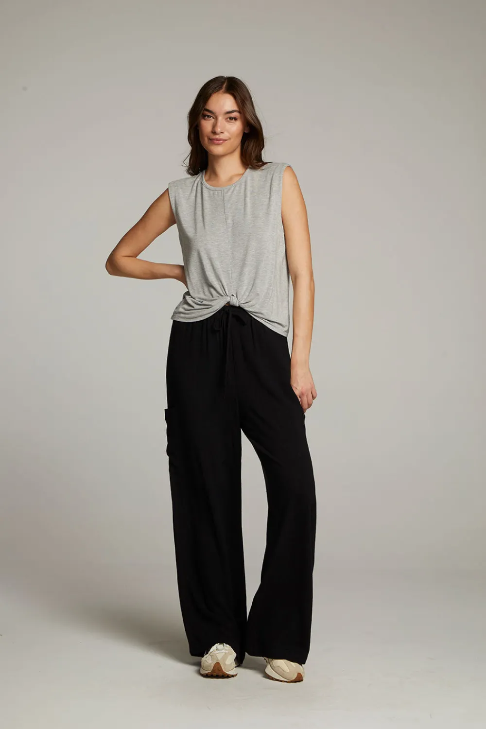 Best Ocean Heather Grey Tank Women Loungewear|Tops
