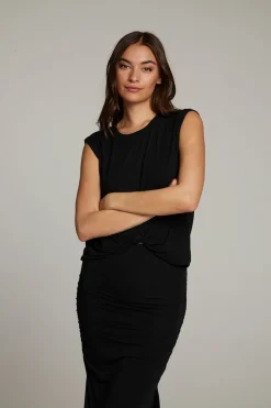 New Ocean True Black Tank Women Loungewear|Tops