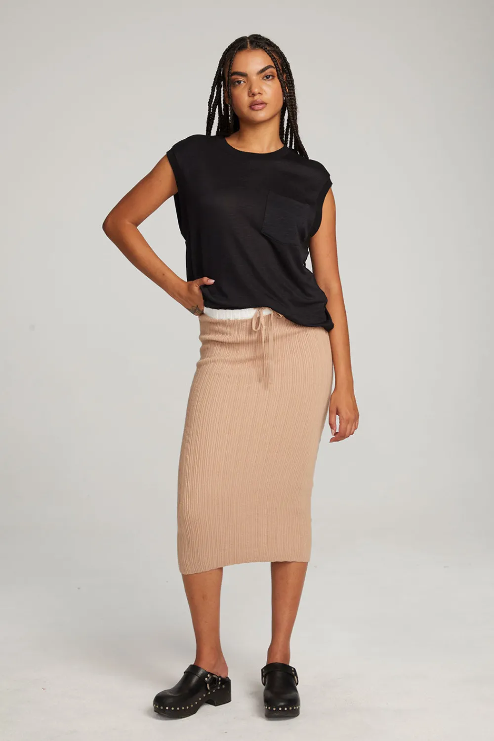 Outlet Odessa Licorice Tee Women Loungewear|Tops