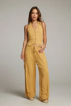 Online Orlando Parchment Vest Women Loungewear|Tops