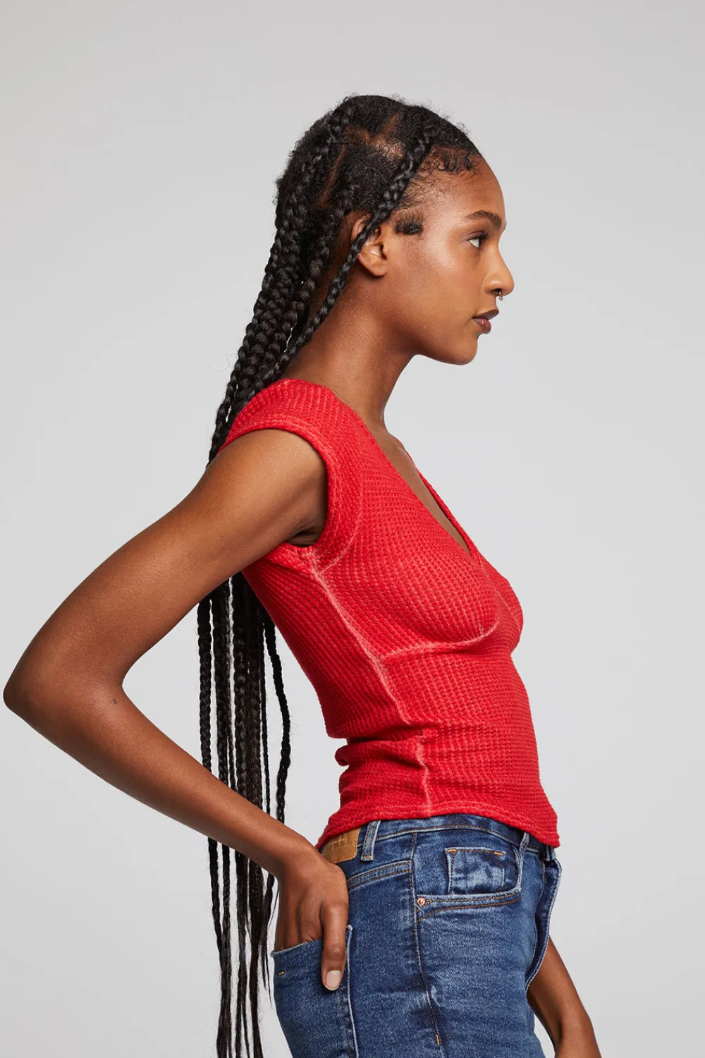 Hot Page Crimson Tee Women Loungewear|Tops