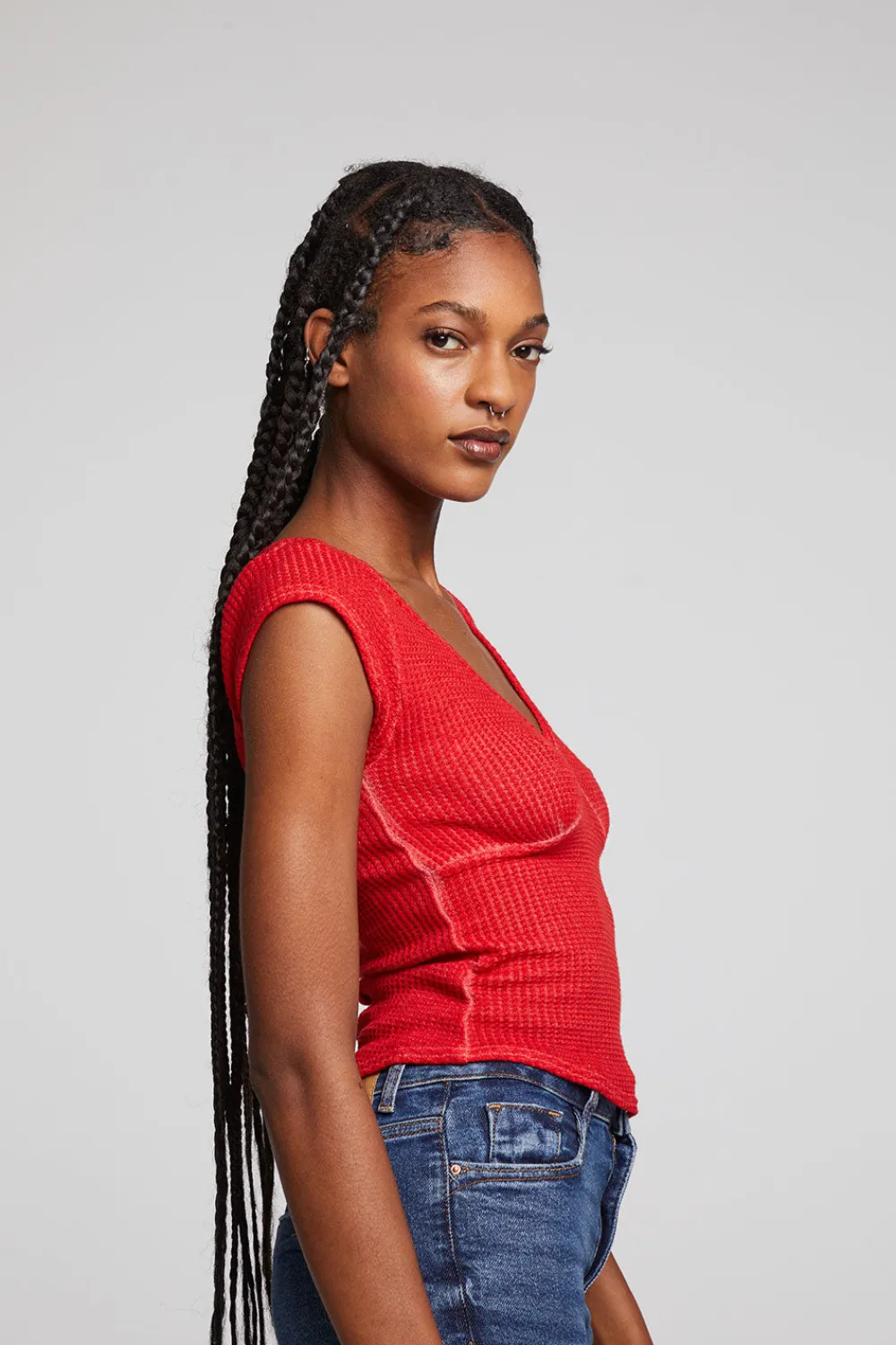 Hot Page Crimson Tee Women Loungewear|Tops