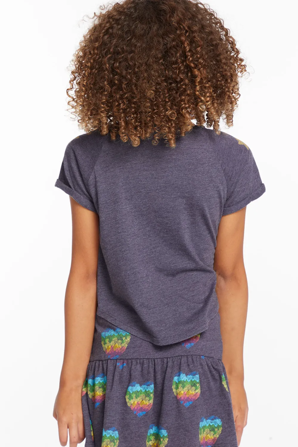 Store Painted Rainbow Girls Tee Kids Girls
